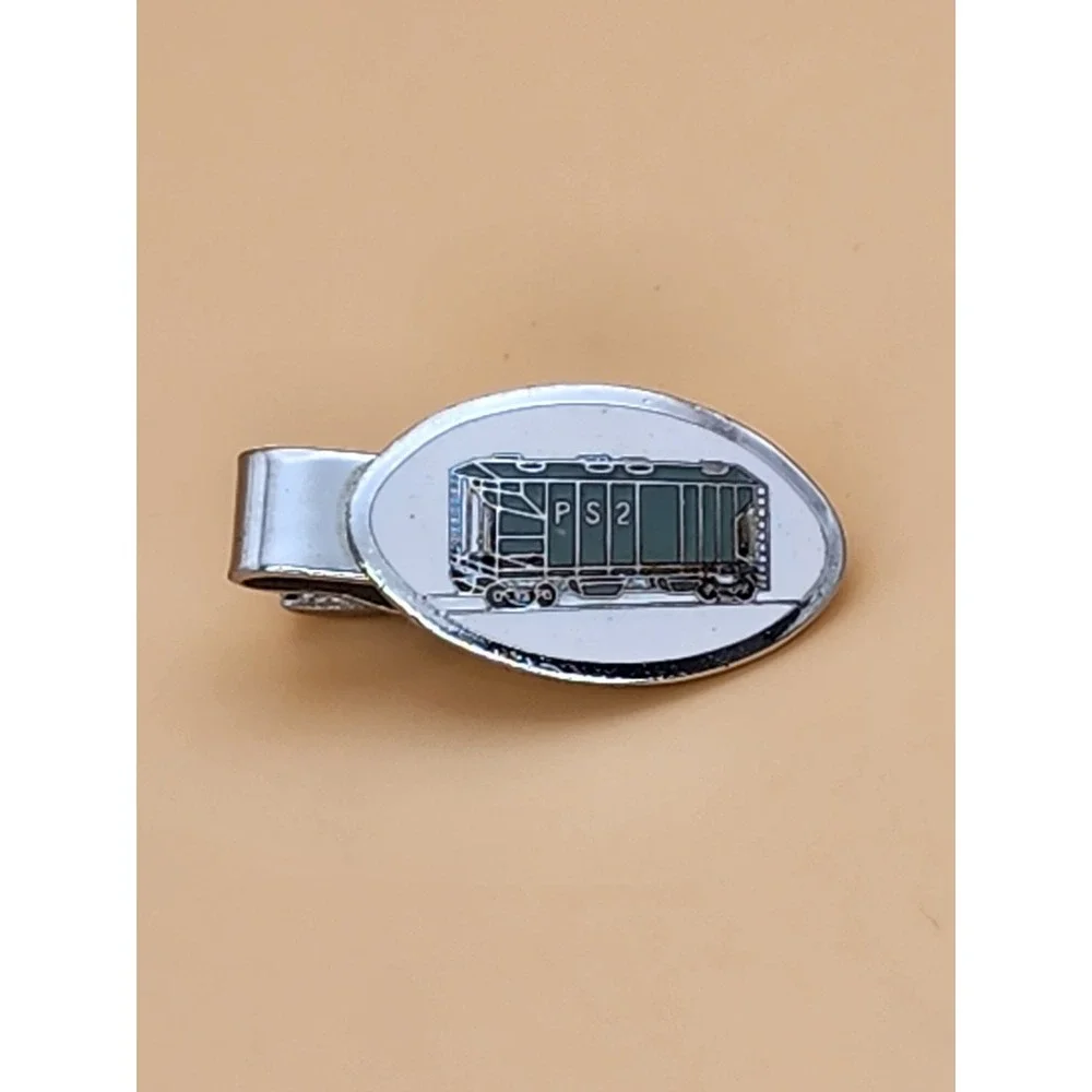 78 Yr Old LEAVENS Mfg. Co. PULLMAN STANDARD PS2 Train Car Tie Clip Bar‎ Clasp